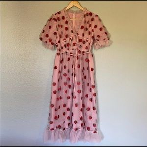 Strawberry Tulle Dress 🍓🍓🍓